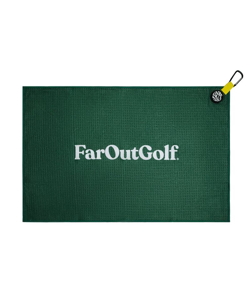 OG FarOut Green Golf Towel