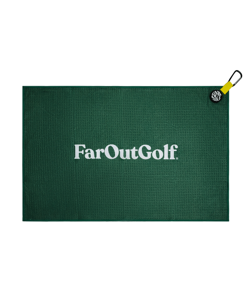 OG FarOut Red Golf Towel