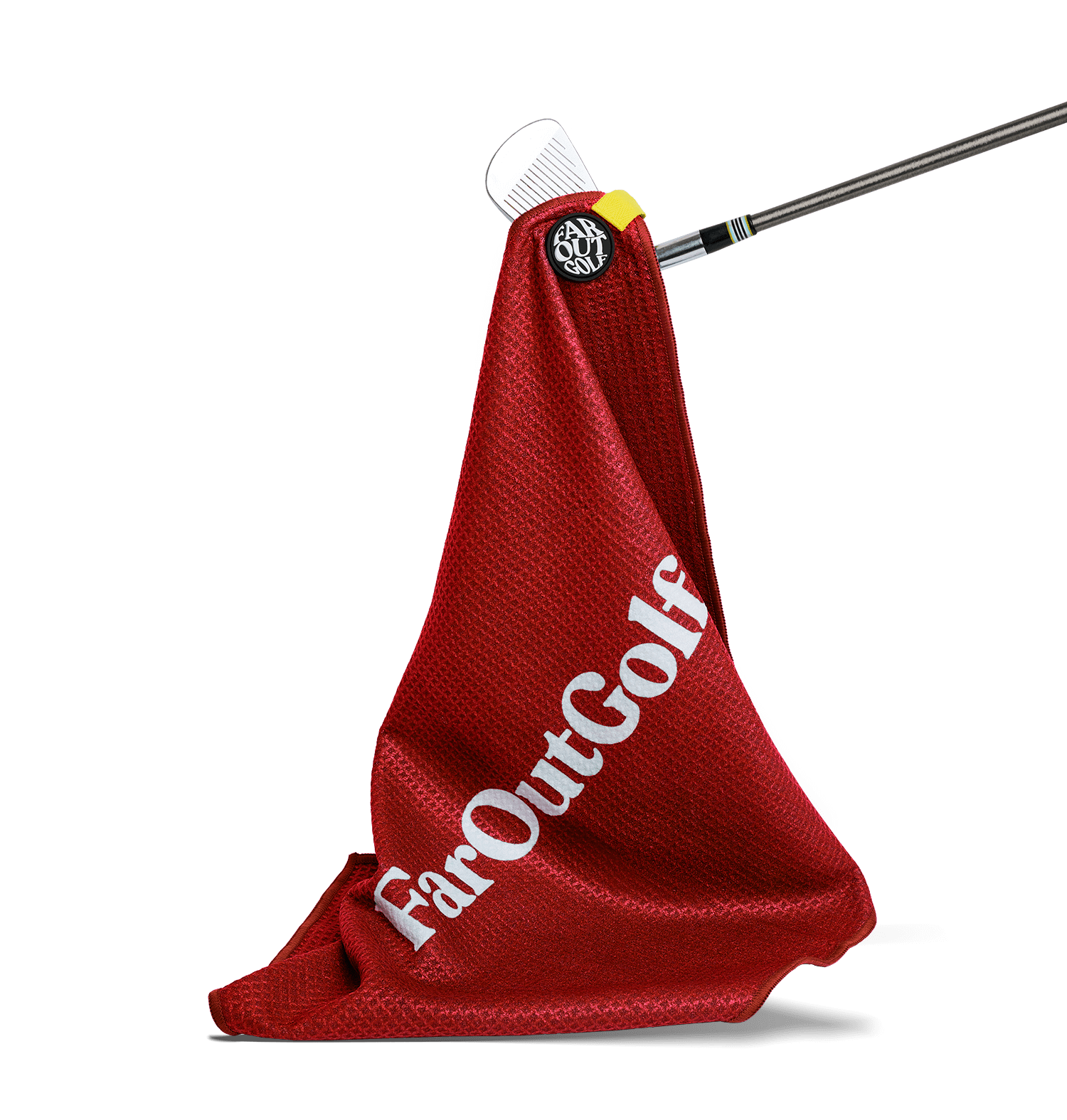 OG FarOut Red Golf Towel